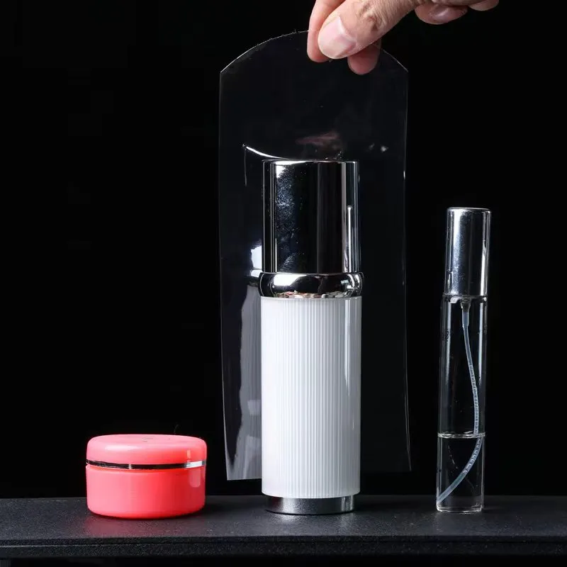Sacos de envoltório retrátil para garrafas cosméticas