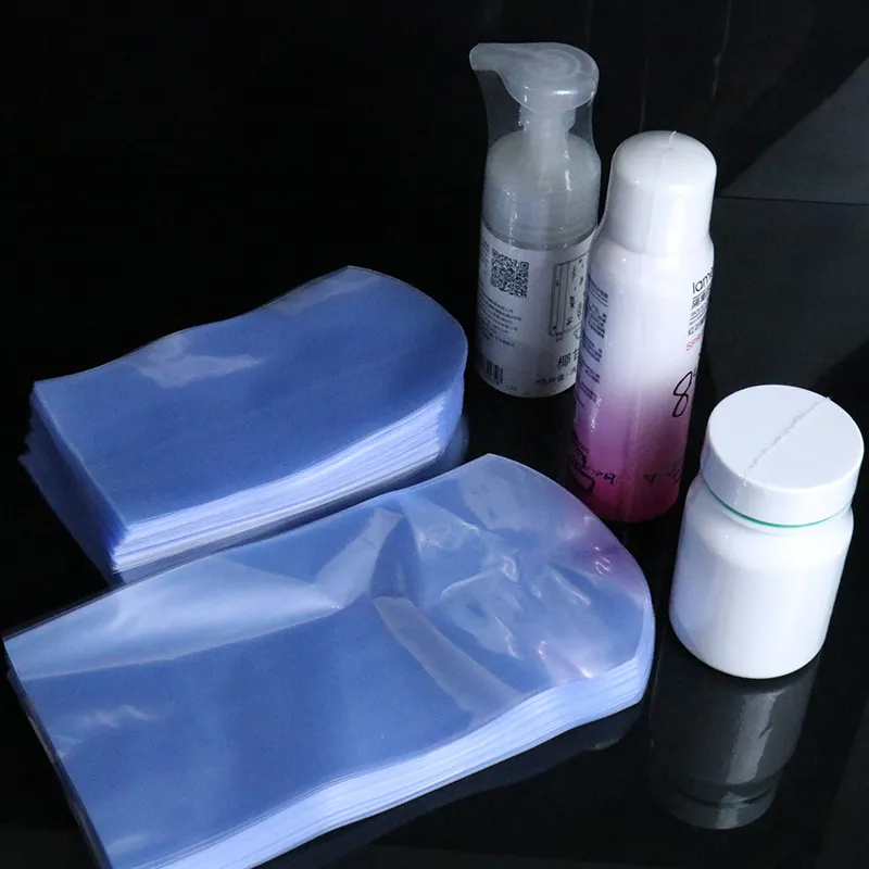 Sacos transparentes retráteis para garrafas de 8 onças